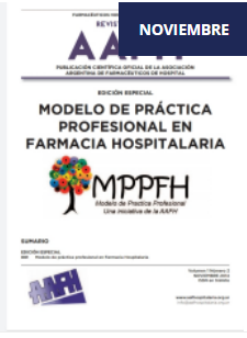 					Ver Vol. 1 Núm. 2 (2014): Edición especial. Modelo de práctica profesional en Farmacia Hospitalaria
				